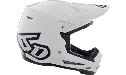 6D - 6D ATR-2Y Solid Youth Helmet - 11-5611 - Gloss White - Medium