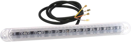 Chris Products - Chris Products LED Light Bar - Clear Lens/White Base - 0988C-MC