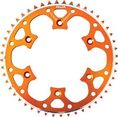 Talon - Talon Groovelite Rear Sprocket - 42T - Orange - 75-45642O