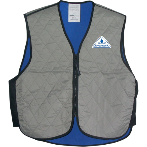 Techniche - Techniche HyperKewl Standard Sport Vest - 6529SIL-L - Silver - Large