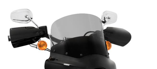 Memphis Shades - Memphis Shades Windshield for Road Warrior Fairing - 11in. - Ghost - MEP86708