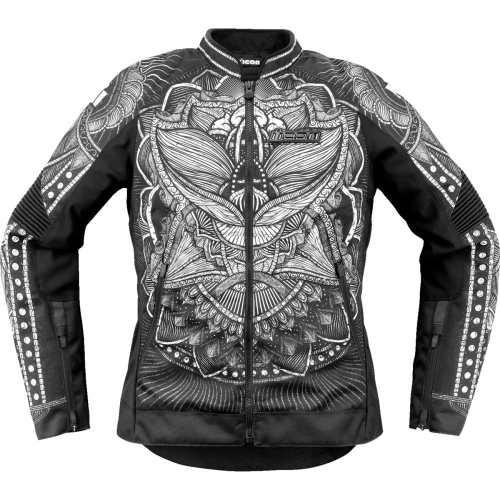 Icon - Icon Overlord3 Noble Womens Jacket - 2822-1606 - Black - Large