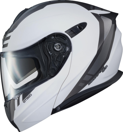 Scorpion - Scorpion EXO-GT920 Unit Helmet - 92-1658 - Matte White/Dark Gray - 3XL