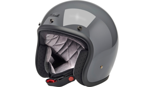Biltwell Inc. - Biltwell Inc. Bonanza Solid Helmet - 1001-165-202 - Gray - Small