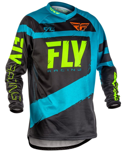 Fly Racing - Fly Racing F-16 Jersey (2018) - 371-921S - Blue/Hi-Vis - Small
