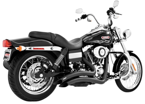Freedom Performance - Freedom Performance Sharp Curve Radius Exhaust System - Black - HD00259