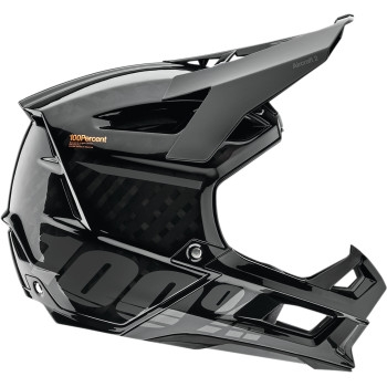 100% - 100% Trajecta Fidlock Bicycle Helmet - 80002-00001 - Black - Small