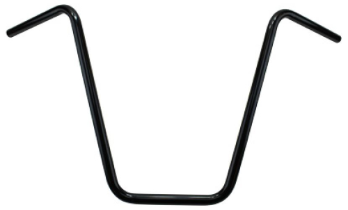 TC Bros - TC Bros 7/8in. Ape Hanger Handlebars - Black Powdercoat - 101-0005