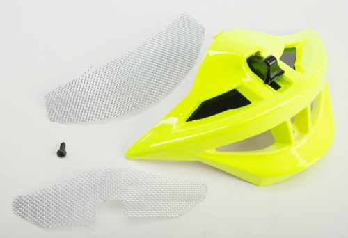 G-Max - G-Max Mouth Vent for GM-11/S Helmets - Hi-Vis Yellow - G011005