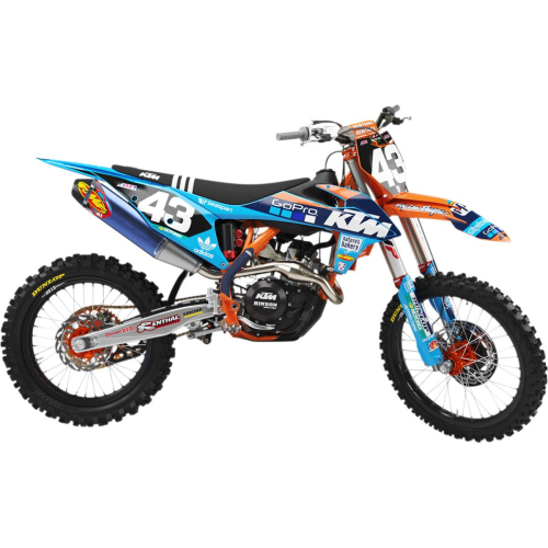 N-Style - N-Style TLD KTM Washougal Limited Edition Impact Graphics Kit - Blue - TS40-5748