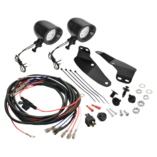 Show Chrome - Show Chrome Mini LED Light Kit - Chrome - 52857LBK