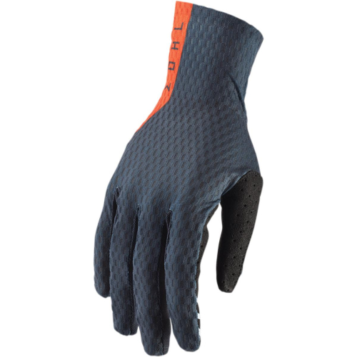 Thor - Thor Agile Gloves - 3330-5222 - Midnight/Red Orange - Medium