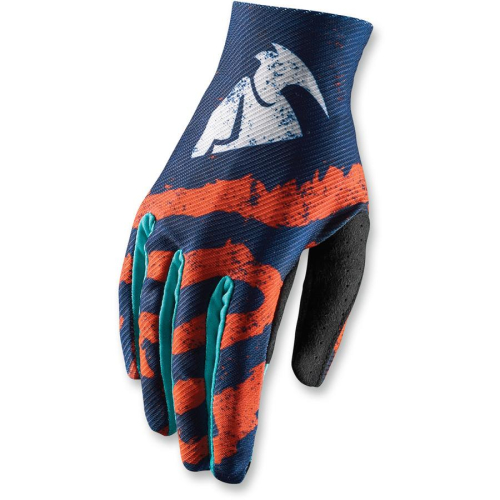 Thor - Thor Void Rampant Gloves - XF-2-3330-4692 - Orange/Teal - X-Small