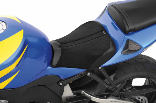 Saddlemen - Saddlemen Gel-Channel Sport One-Piece Solo Seat with Rear Cover - 0810-0829