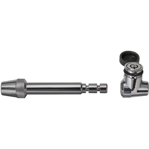 Trimax - Trimax Right Angle Steel Receiver Lock - Chrome - TRA3