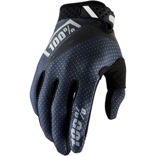 100% - 100% Ridefit Gloves - 10001-057-11 - Black - Medium