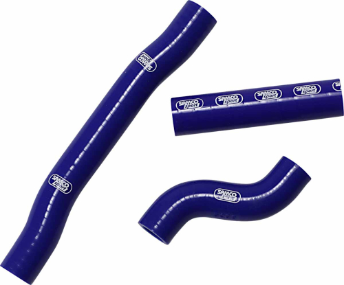Moose Racing - Moose Racing Race Fit Radiator Hose Kit without Clamps - Blue - 1902-1551
