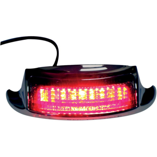 Custom Dynamics - Custom Dynamics Rear Fender Tip Light - Smoke - GEN-FT-TOUR-S