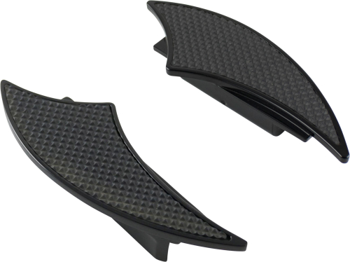 Bagger Nation - Bagger Nation Wedgy Passenger Floorboards - Black - WPF-CL-B