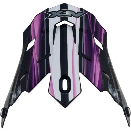 AFX - AFX Peak for FX-17 Helmets - Inferno Black Fuchsia - 0132-0802