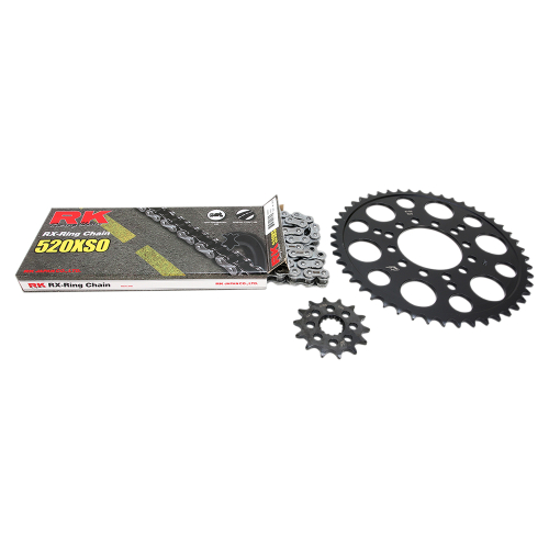 RK - RK Quick Acceleration Chain Kit with Steel Sprocket - Natural - 2062-109P