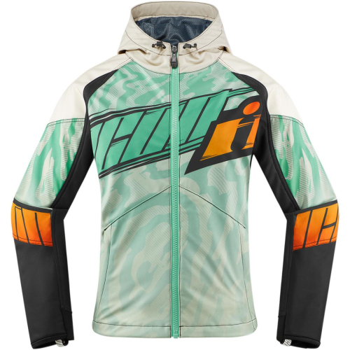Icon - Icon Merc Azul Womens Jacket - 2822-1246 - Aqua - X-Small