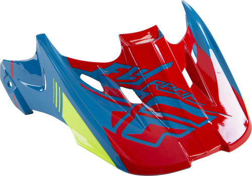 Fly Racing - Fly Racing Visor for Kinetic Pro 2017 Canard Replica Helmets - 2017 Canard Replica - 73-3777