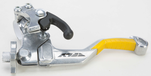 Fly Racing - Fly Racing Shorty Lever and Perch with Hot Start for Ez-3 Kit - Yellow - H00221-001-FLY
