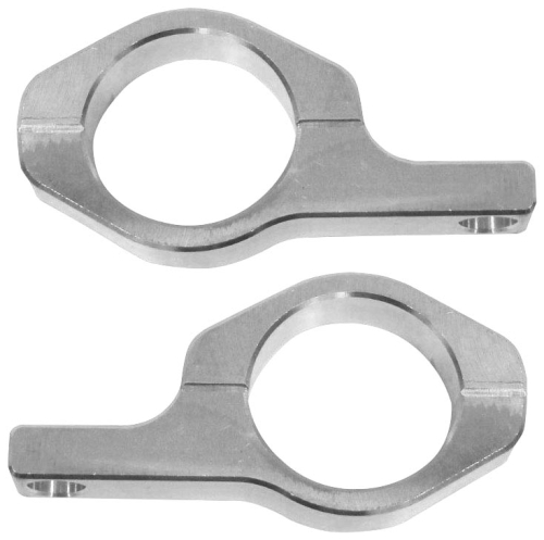 ModQuad - ModQuad Vertical Bottom Roof Light Bar Mount - 2in. - Polished - LMV-2