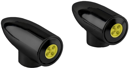 Bagger Nation - Bagger Nation Lightning Bullets - Black - LB-F-DRL-B