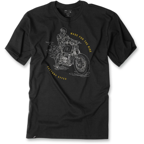 Factory Effex - Factory Effex Road N Gravel Nomad T-Shirt  - 20-87844 - Black - Large