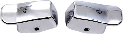 Drag Specialties - Drag Specialties Turn Signal Switch Extensions - Chrome - 2106-0359
