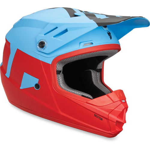 Thor - Thor Sector Level Youth Helmet - XF-2-0111-1082 - Blue/Red - Medium