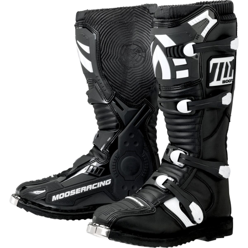 Moose Racing - Moose Racing M1.2 Kids Boots - 3411-0258 - Black - 12