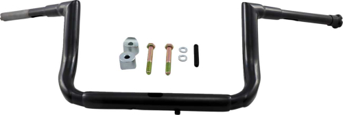 LA Choppers - LA Choppers 1-1/2in. Grande Twin Peaks Touring Handlebars - 10in. Rise - Gloss Black - LA-7364-10B