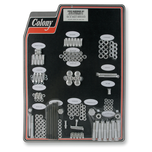 Colony - Colony Complete Stock Hardware Kit - Cadmium - 8307 CAD