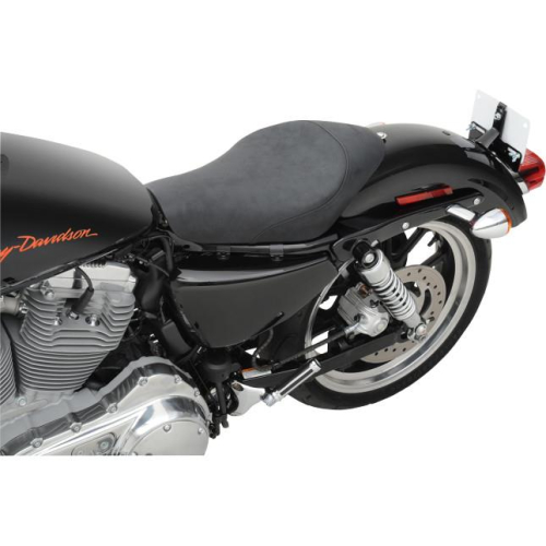 Saddlemen - Saddlemen Renegade S3 Super Slammed Solo Seat - Brushed SaddleHyde - 807-03-002E