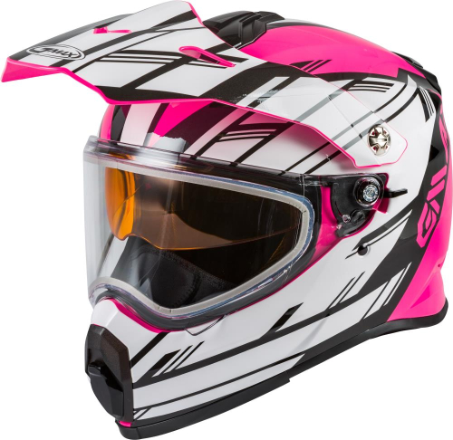 G-Max - G-Max AT-21Y Epic Youth Helmet - G2211401 - Pink/White/Black - Medium