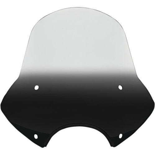 Memphis Shades - Memphis Shades Speed Demon Sportshield Windshield (9in. Cutout) - Black - MEP5421