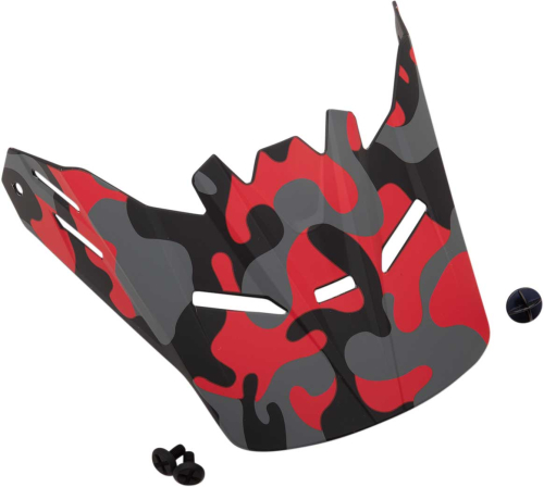 Z1R - Z1R Visor Kit for Rise Camo Youth Helmets - Red - 0132-1339
