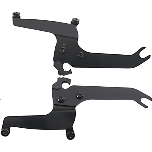 Memphis Shades - Memphis Shades Plates-Only Kit for Changing Fats/Slim to Sportshield - Black - MEB1752
