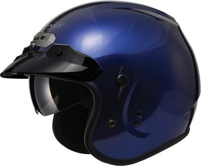G-Max - G-Max GM32S Solid Helmet - G1320496 - Blue - Large