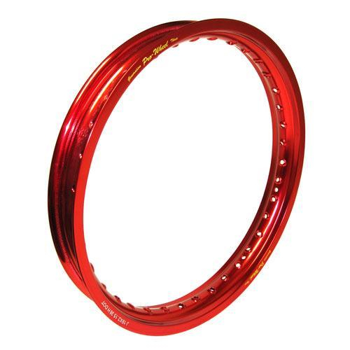 Pro-Wheel - Pro-Wheel Rear Rim - 19x1.85 - Red - 1910RTRD