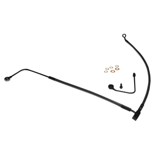 Magnum - Magnum Black Pearl Designer Series ABS Front Lower Brake Line Kit - AS47002