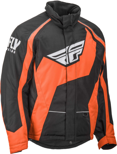 Fly Racing - Fly Racing Outpost Jacket - 470-40982X - Black/Orange - 2XL