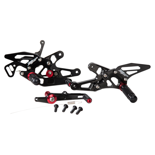 Hotbodies Racing - Hotbodies Racing Fully Adjustable Rearset - Black - 21501-2500
