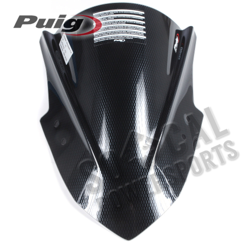 PUIG - PUIG Racing Windscreen - Carbon Look - 6463C