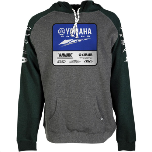 Factory Effex - Factory Effex Team Lockup Hoodies - 22-88294 - Charcoal/Black - Large
