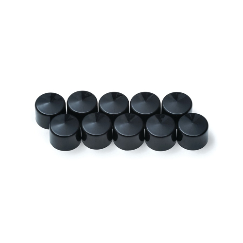 Kuryakyn - Kuryakyn Kool Kaps Gloss Black Covers - 3/8in. Socket Head - 2455