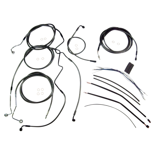 Magnum - Magnum Black Pearl Handlebar Installation Kit for 12-14in. Ape - 487551